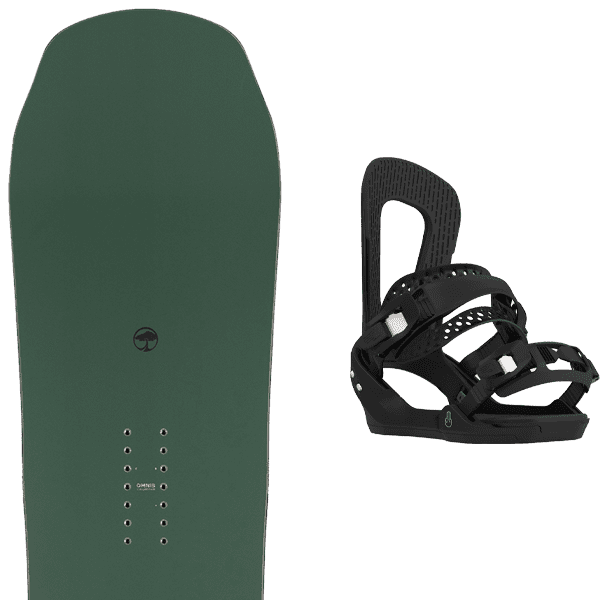 Pack snowboard ARBOR ELEMENT DECON + Fix