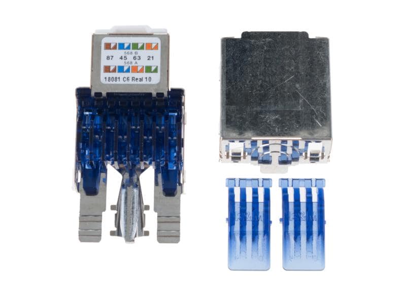 R&M Anschlussmodul R&M freenet Cat. 6, 1x RJ45 geschirmt R&M freenet-Modul