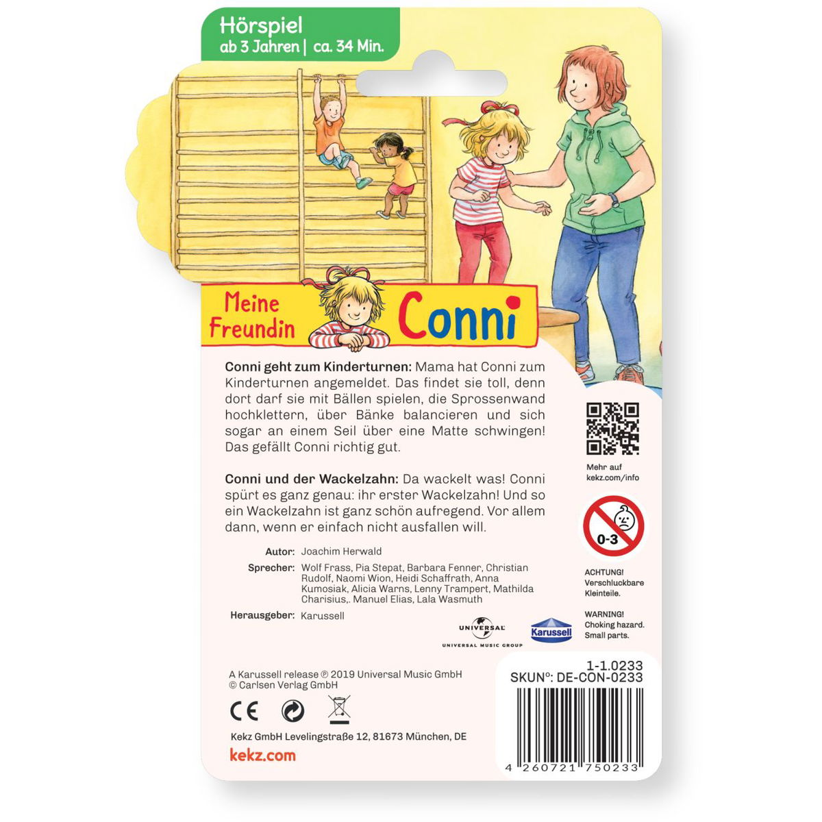KekzKekz    Audiochip Conni Conni geht zum Kinderturnen