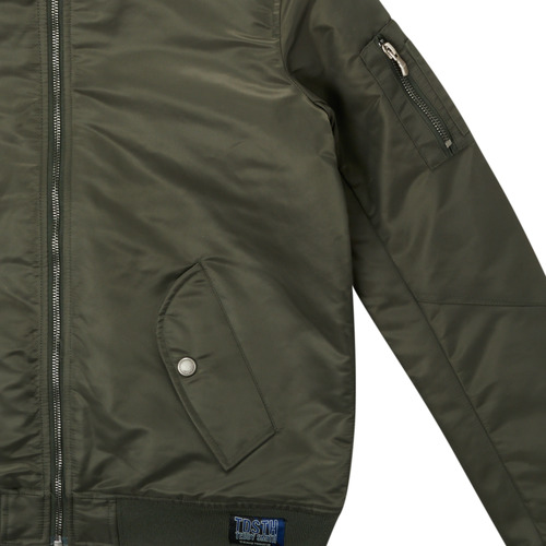 Teddy Smith - B-POMBERS HOODY - Kaki