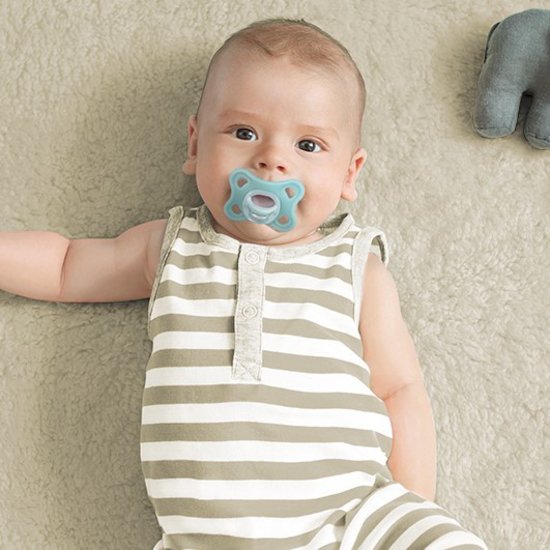 Sucette comfort en silicone   Bleu        2-6 mois   de               Mam