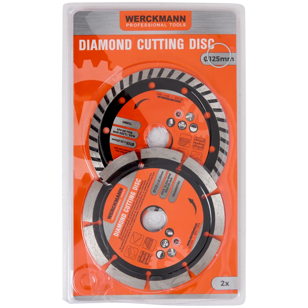 Werckmann diamantschijven 2 stuks