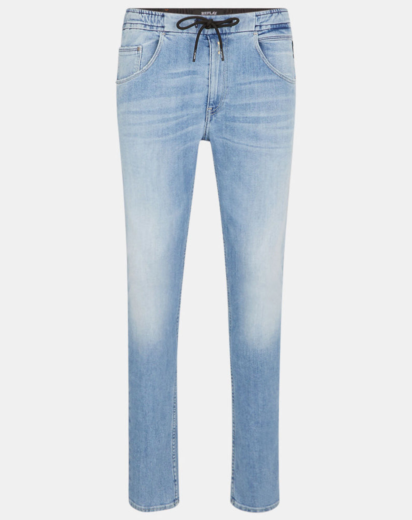 Replay Jean en Coton Bio Replay 573 Bio Milano bleu clair