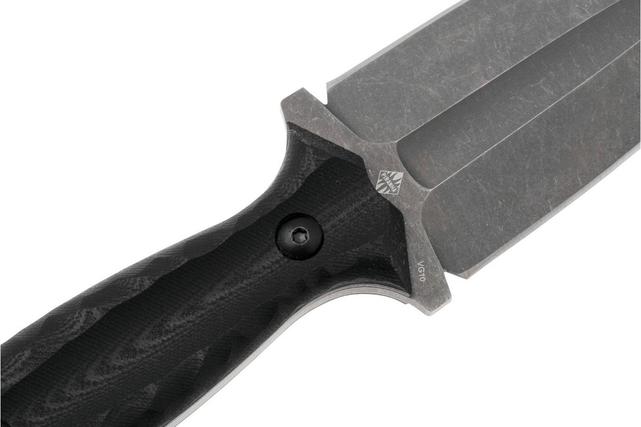 Böker Plus W1 02BO118, Dark Stonewashed VG10, Black G10 dolk, Bokii Nazar design