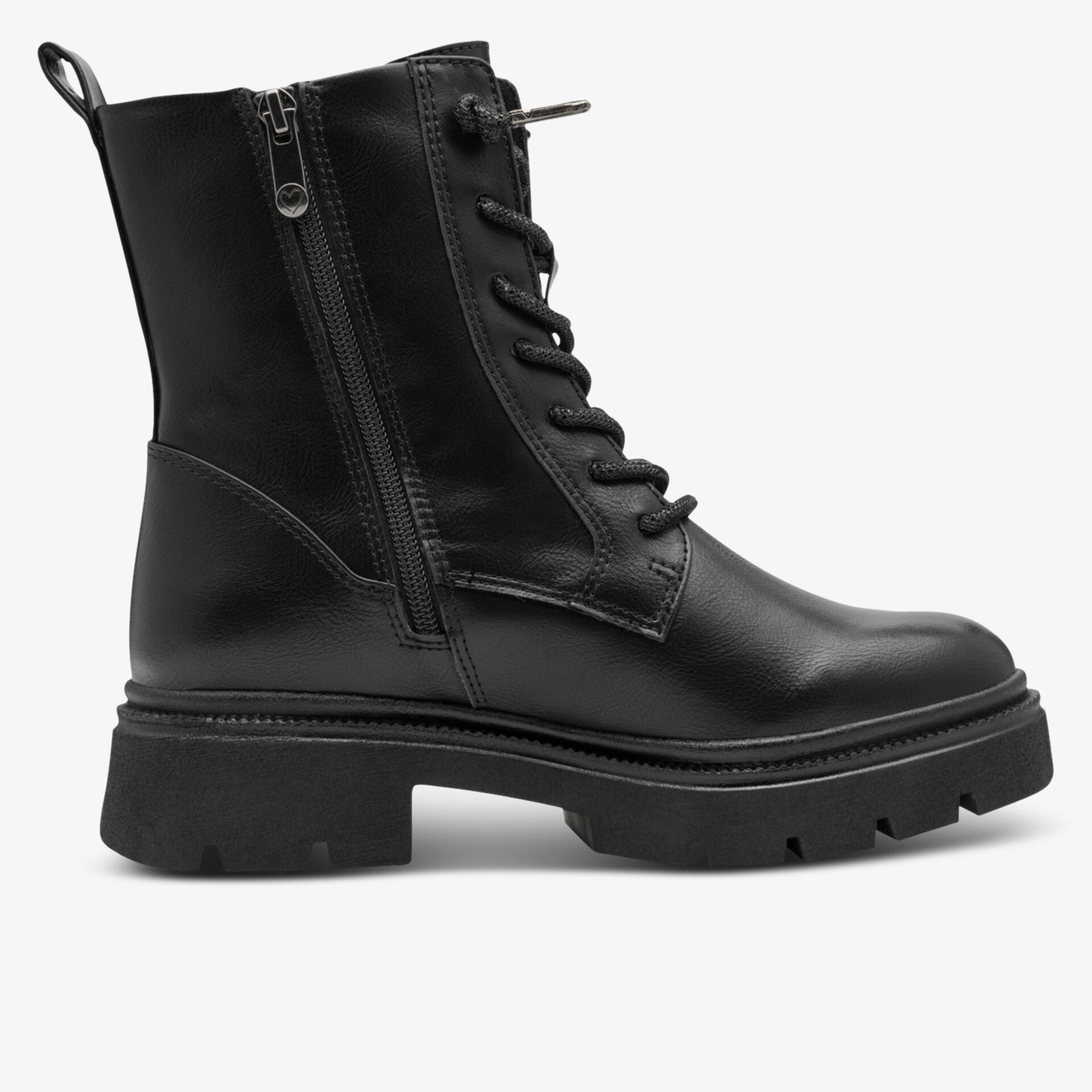 MARCO TOZZI Damen Biker Boots schwarz