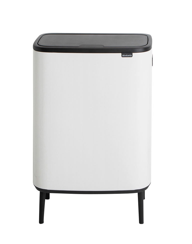 brabantia Mülleimer BO TOUCH BIN HI 2 x 30 Liter white