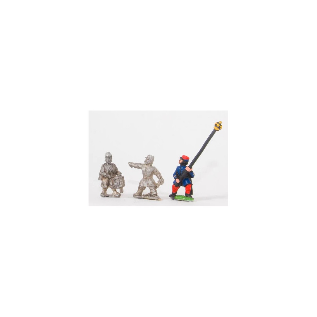 Guerre Franco-Prussienne - Commandement des Zouaves avec Fez 2