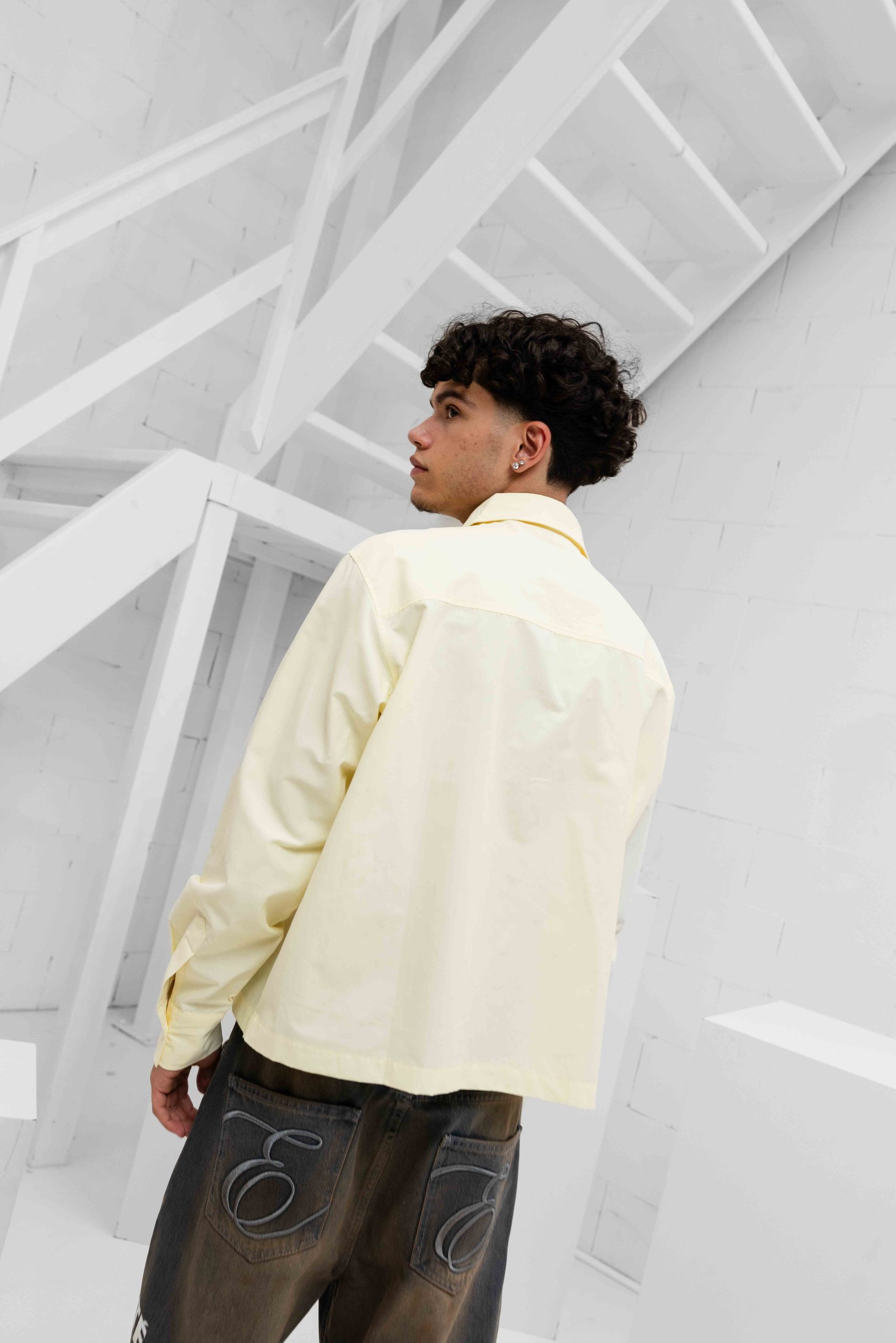 Equalité Milo Longsleeve Shirt Heren Geel