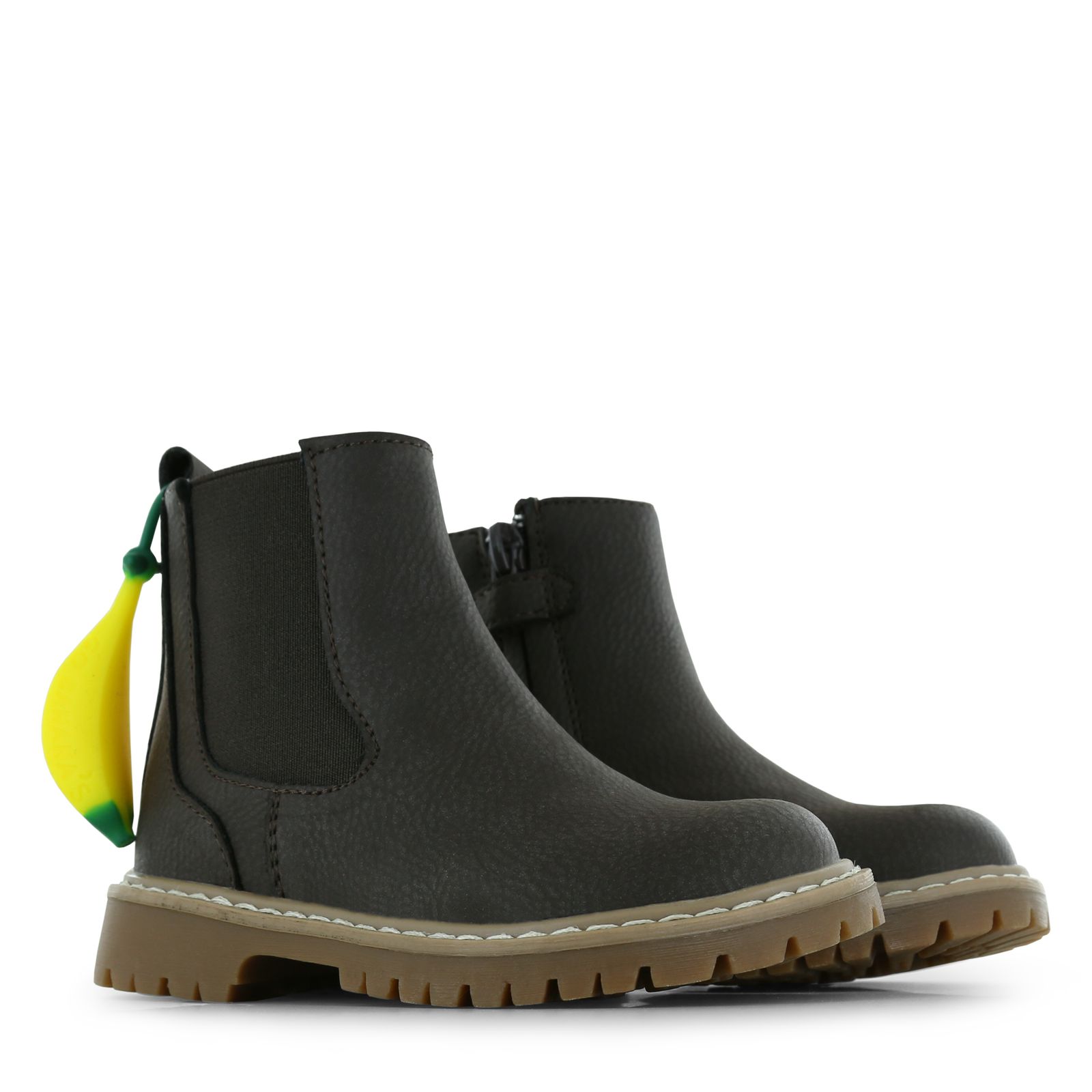 Go Banana’s donkerbruine boot Microfiber nubuck | Sale
