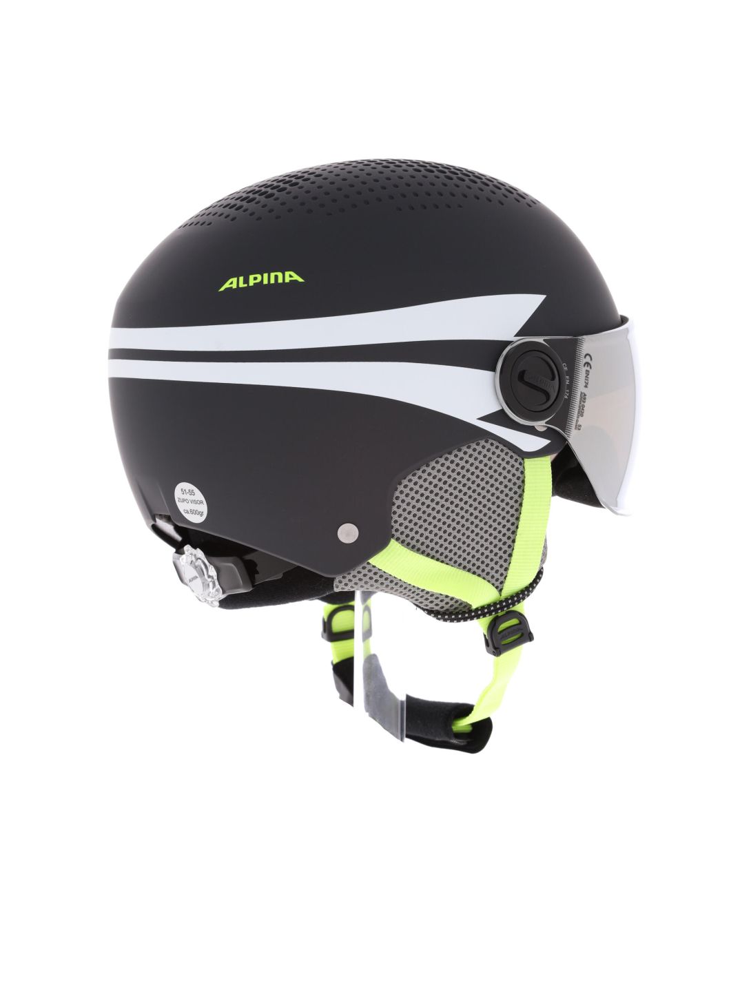 Zupo Visor Q-Lite skihelm met vizier kinderen