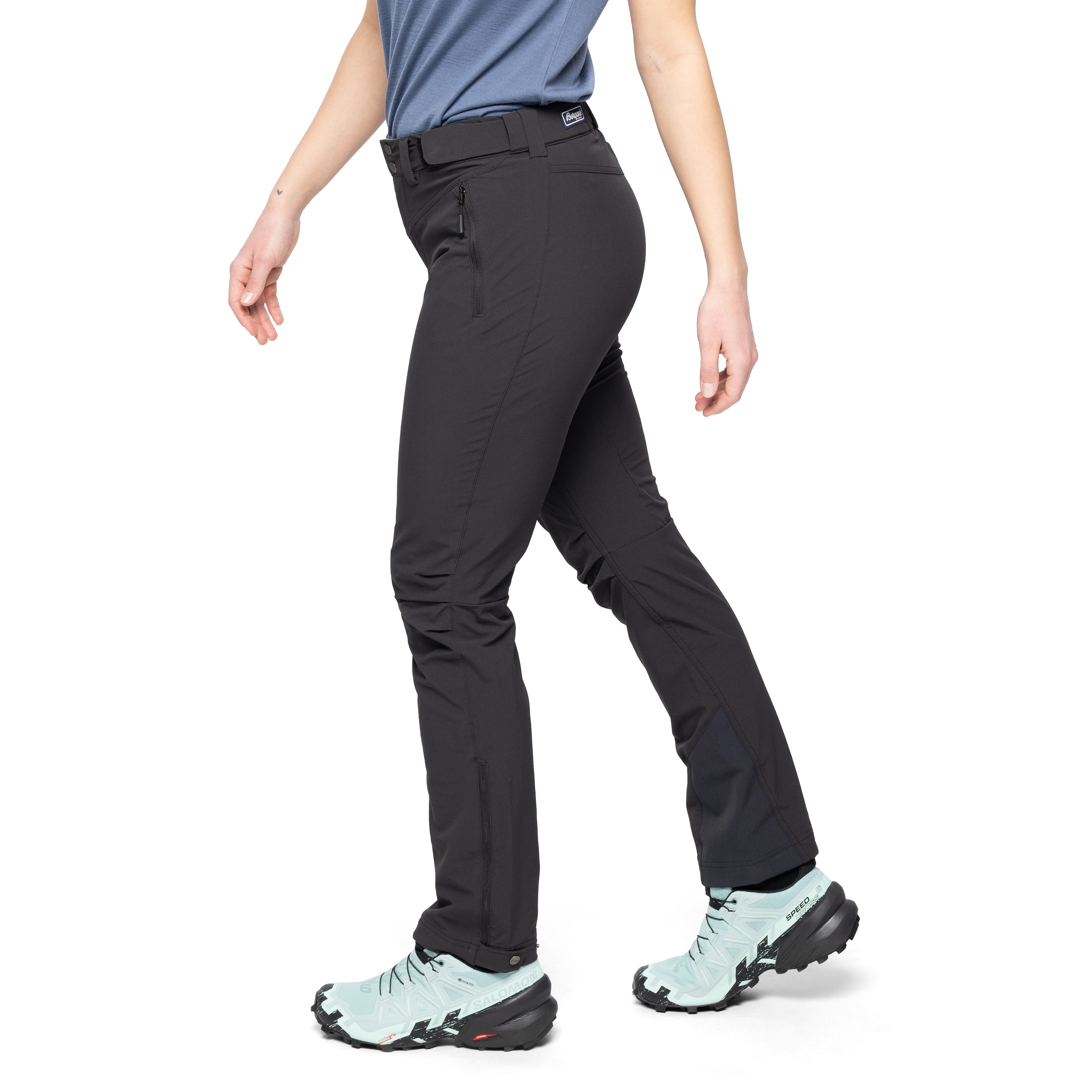 Breheimen Softshell W Pants Black / Solid Charcoal