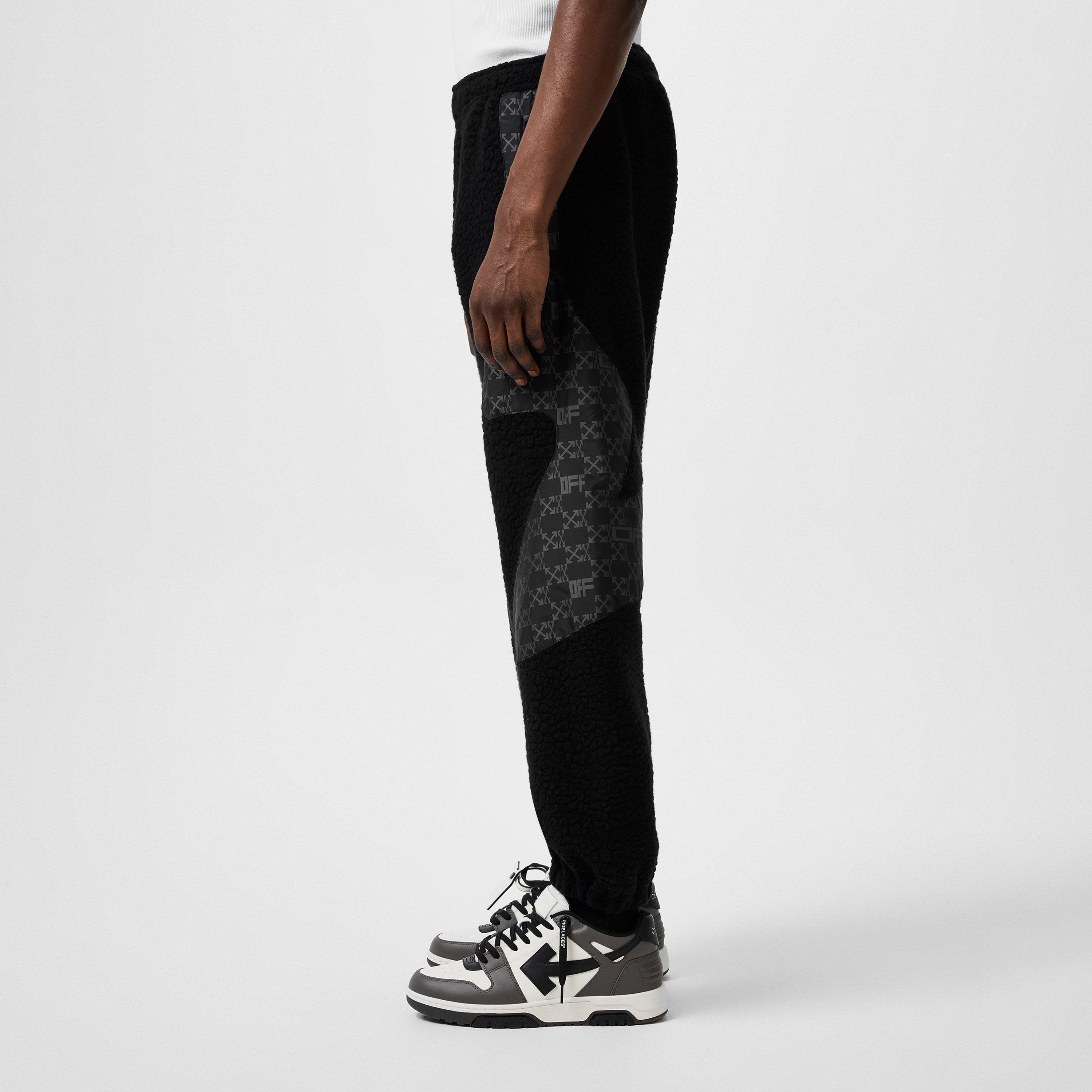 Off White Teddy Sweatpants