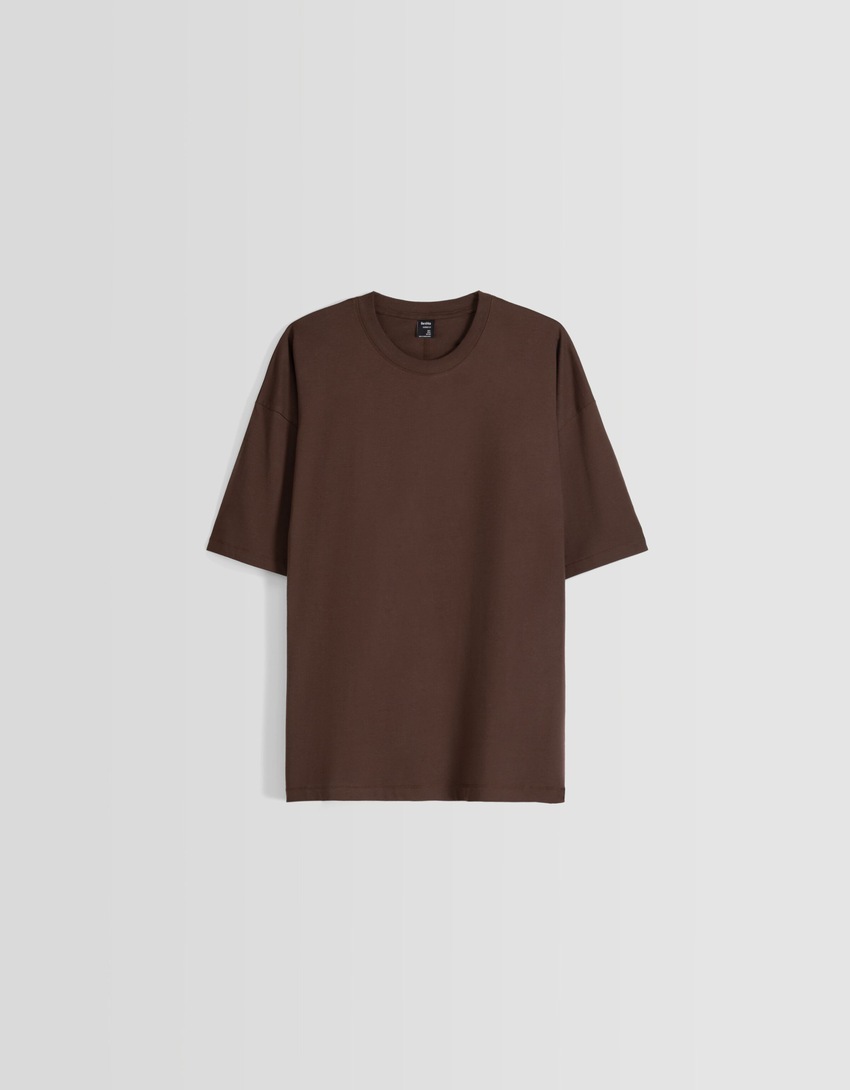 Camiseta de manga curta oversized