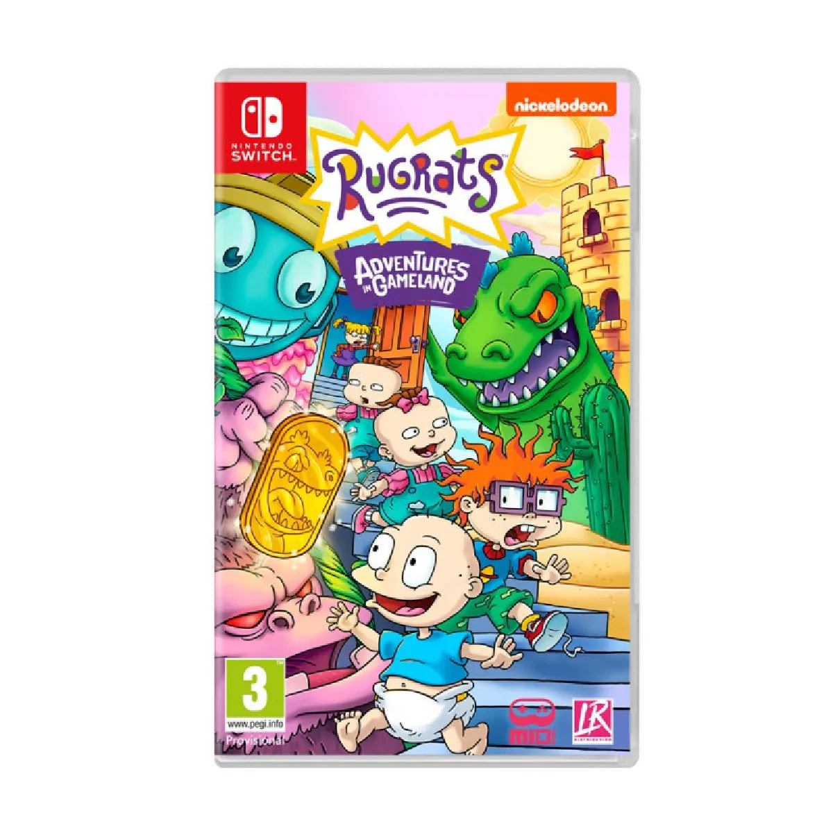 Just For Games Les Razmoket Rugrats Adventures in Gameland