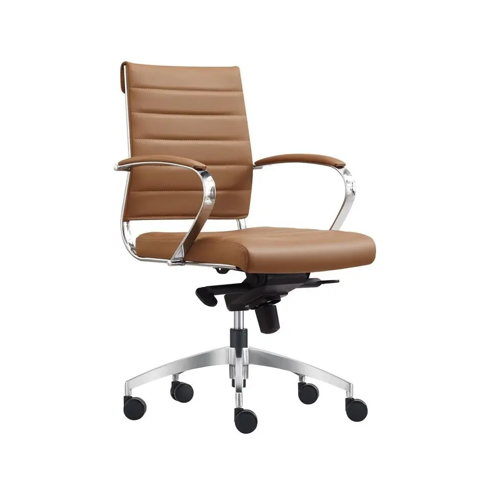 Bureaustoel Cádiz Cognac - 100% leder