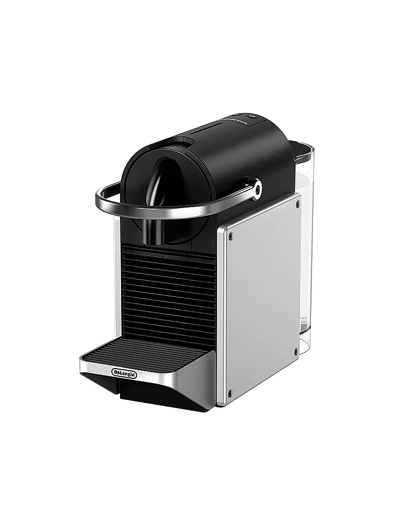 DELONGHI Nespresso Kaffeemaschine PIXIE EN127.S Silber silber