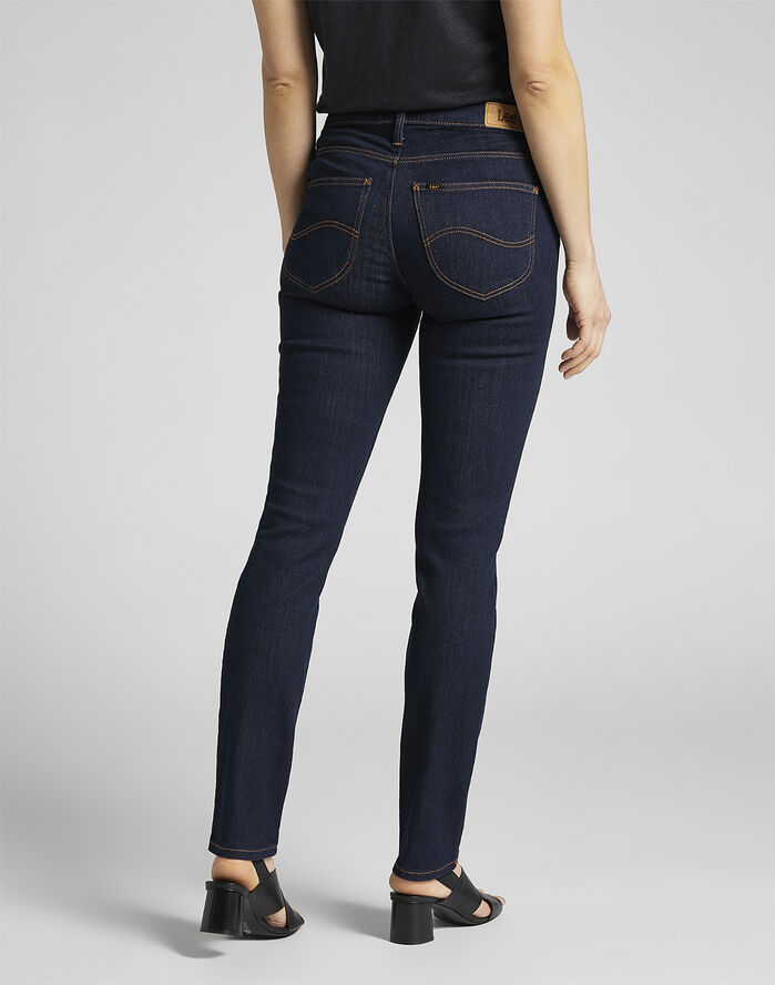 Lee Elly one wash jeans Blå