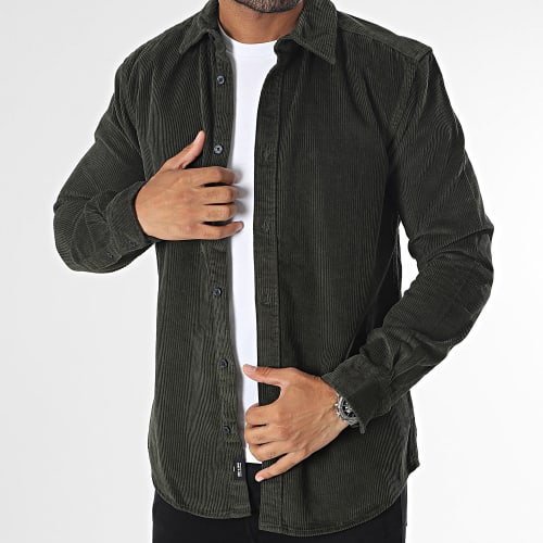 Surchemise Tyn Corduroy Vert Kaki