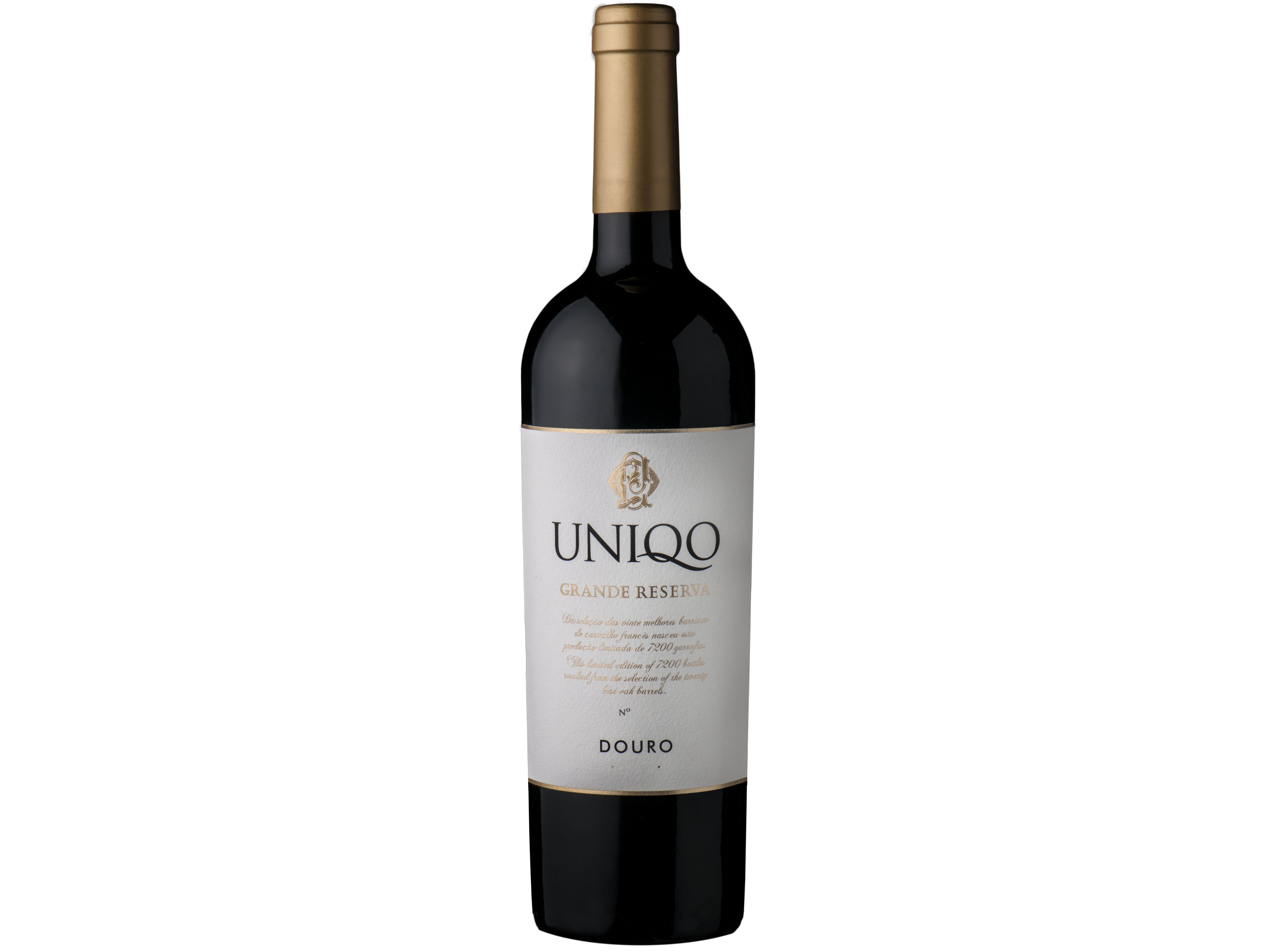 VINHO TINTO UNIQO GRANDE RESERVA DOURO 0.75L