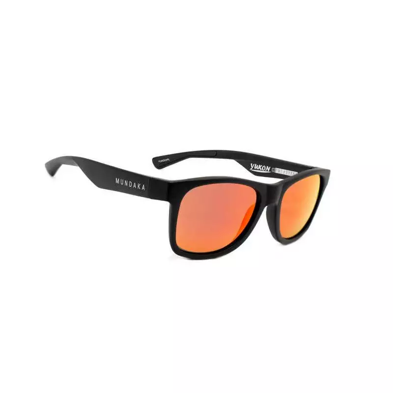Lunettes de soleil MUNDAKA Yukon Black & Red