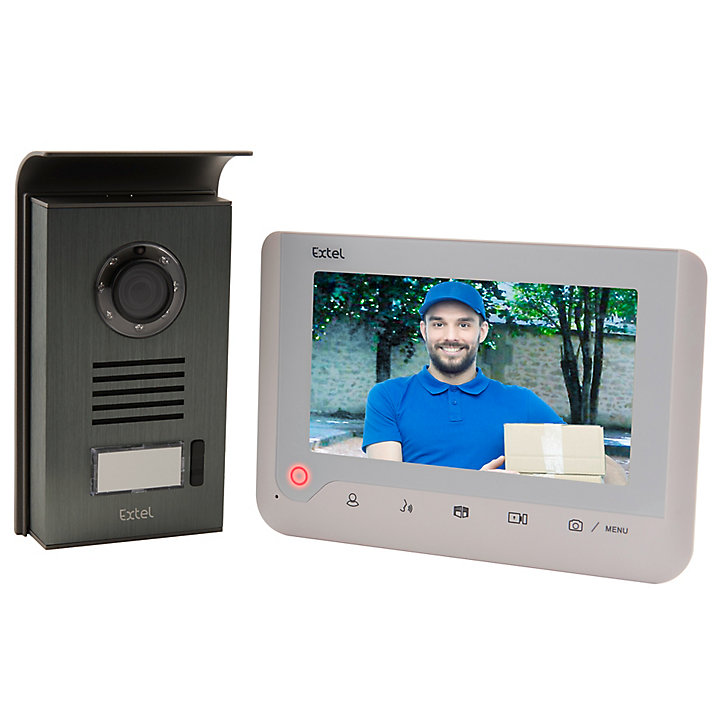 Interphone vidéo filaire Extel Nova7E écran 7