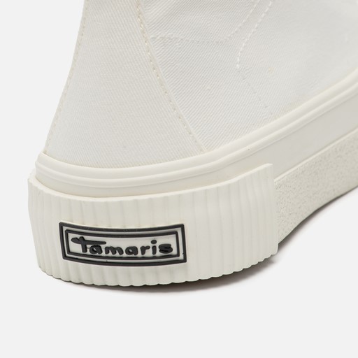Tamaris Veterboots wit Textiel