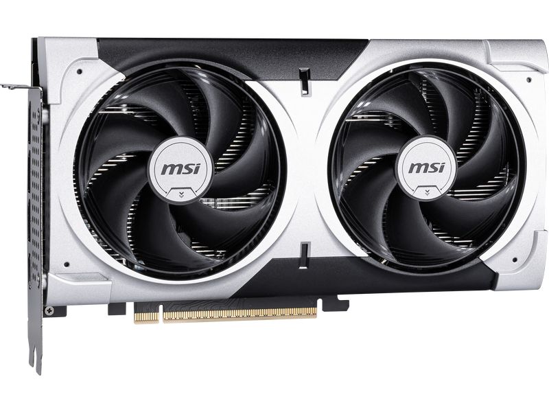 MSI GeForce RTX 5060 TI 8G VENTUS 2X OC PLUS Die VENTUS-Serie wurde für jede Herausforderung entwickelt und konzentriert sich auf das Wesentliche. Die effiziente Kühlung ist in einem robusten Gehäuse mit neutraler Ästhetik untergebracht, das sich nah