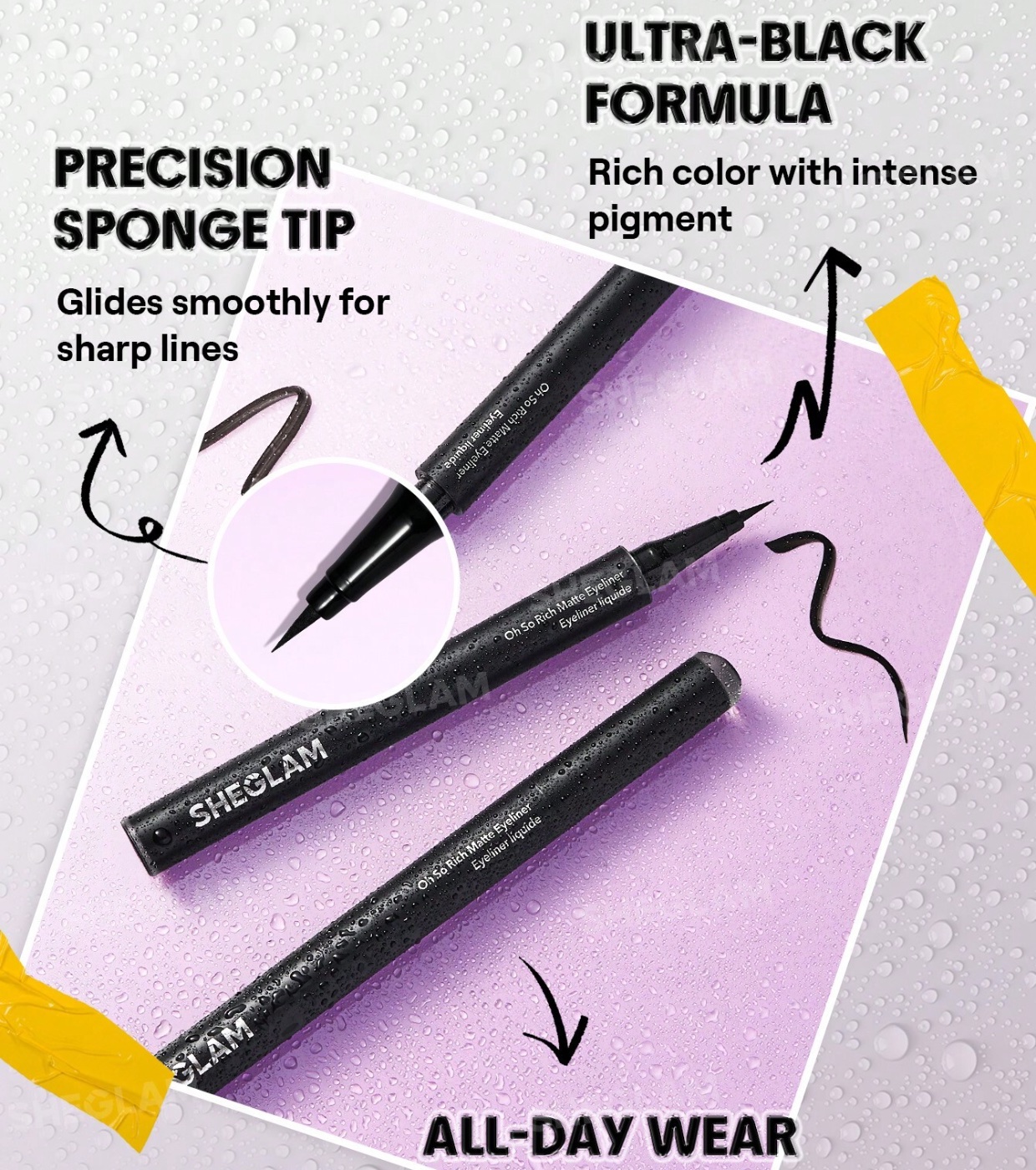 SHEGLAM - Delineador Matte Oh So Rich