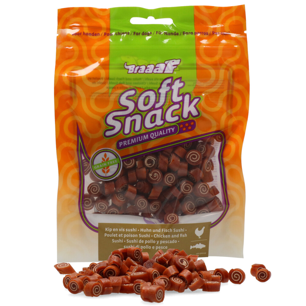 Braaaf Sushi Kip - Vis85 gr