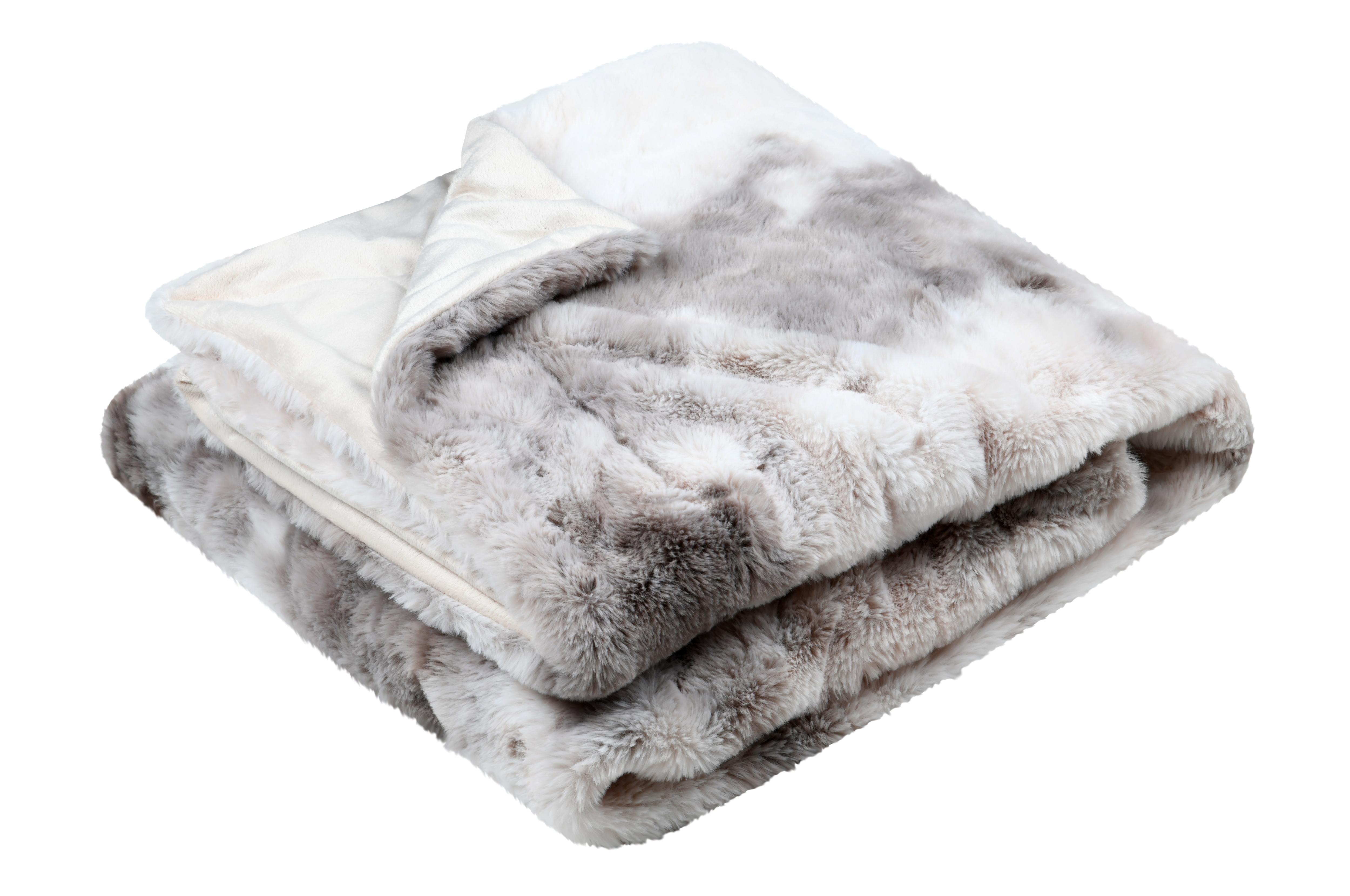 HARALD PLAID 125X150CM NATUREL