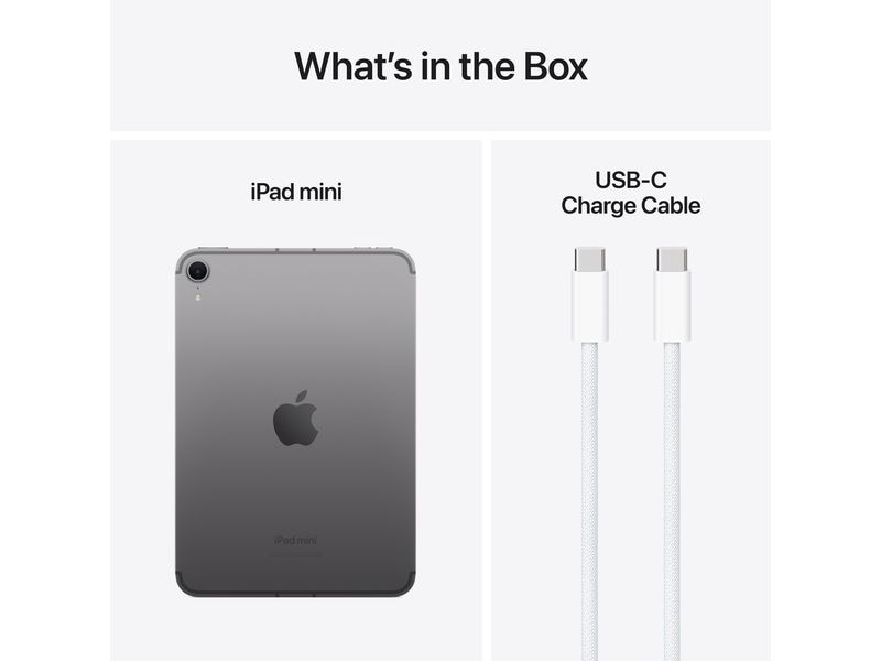 Apple iPad mini 2024 Cellular 128 GB Space Gray IPad mini. Ein leistungsstarkes Upgrade.