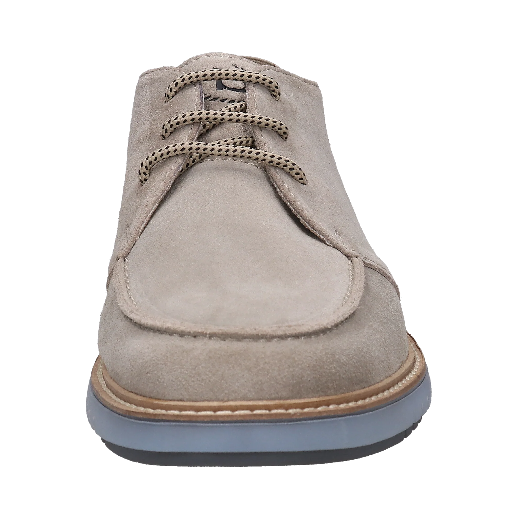 Leder Schnürer beige