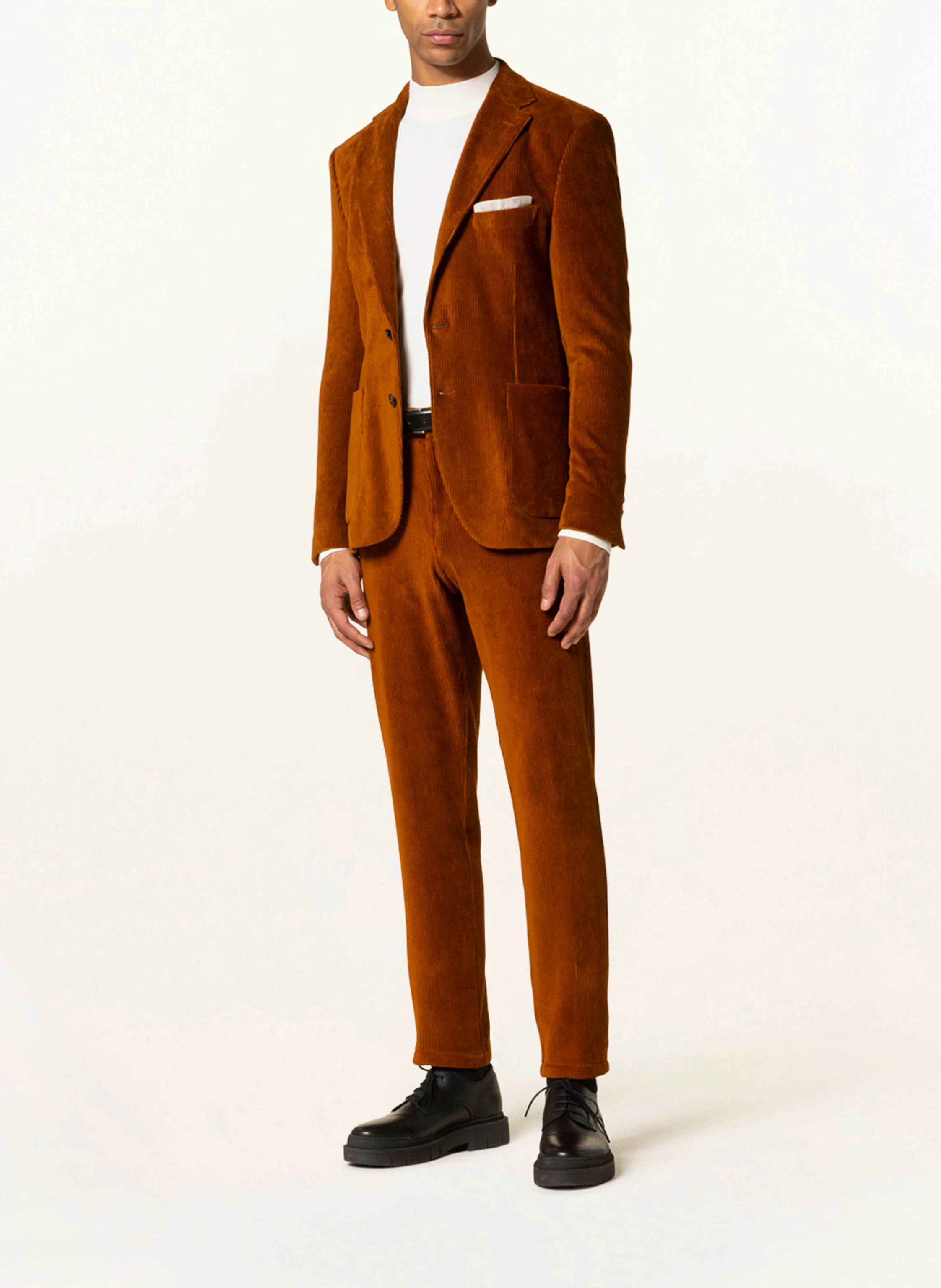 PAUL Anzughose Slim Fit aus Cord
