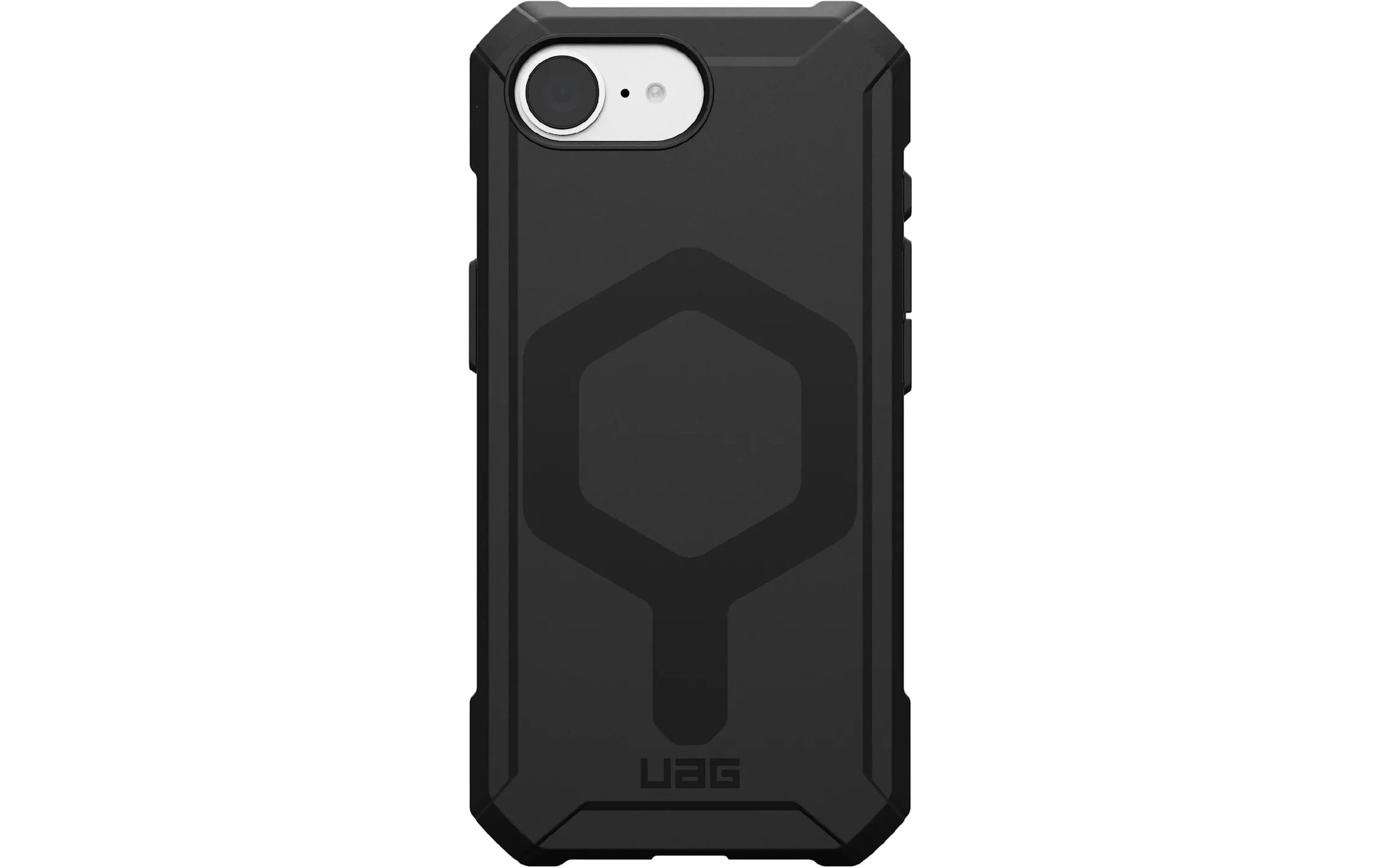 Back Cover Essential MS iPhone 16e BlackSchutzhülle für das Apple iPhone 16e