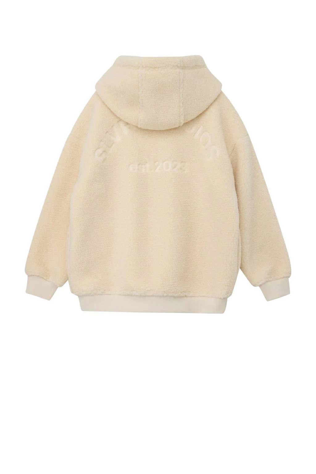 s.Oliver teddy jas herfst ecru