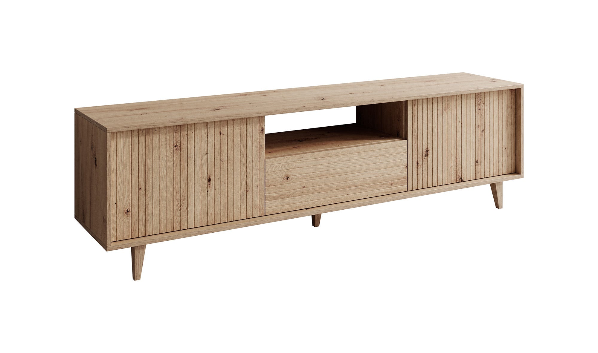 Meubella - TV-Meubel Fuzeta - Eiken - 180 cm