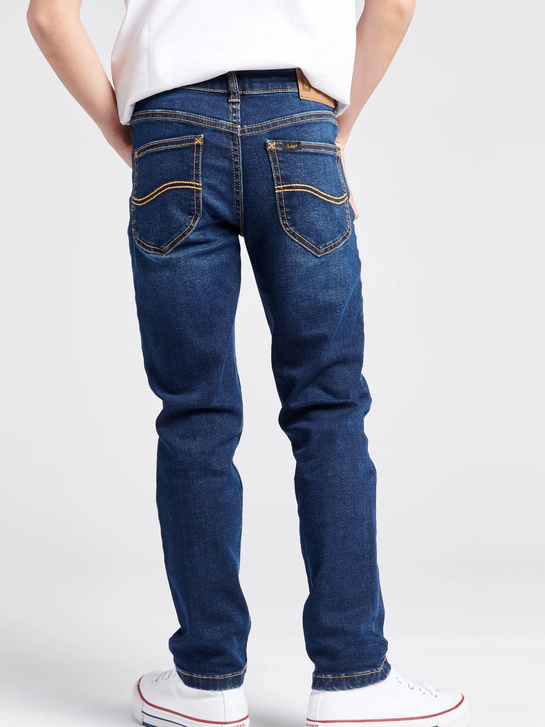 Donkerblauw - Lee Luke Slim Fit Jeans