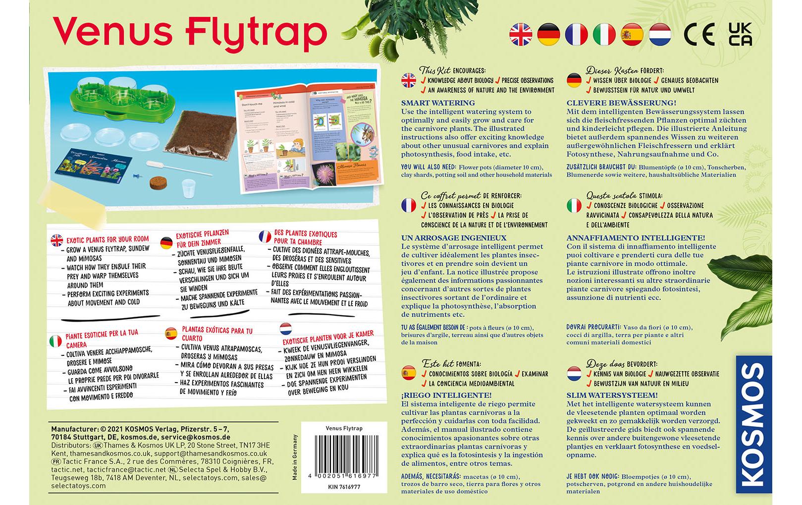 Experimentierkasten Venus FlytrapFleischfressende Pflanzen