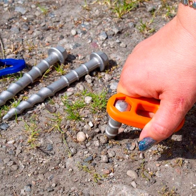 Peggy Peg Hardcore Adapter Aluminium passend für alle PP-Heringe