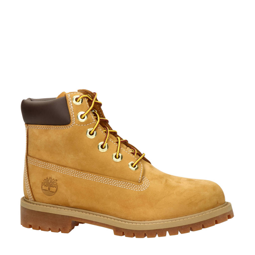 Timberland nubuck veterboots geel