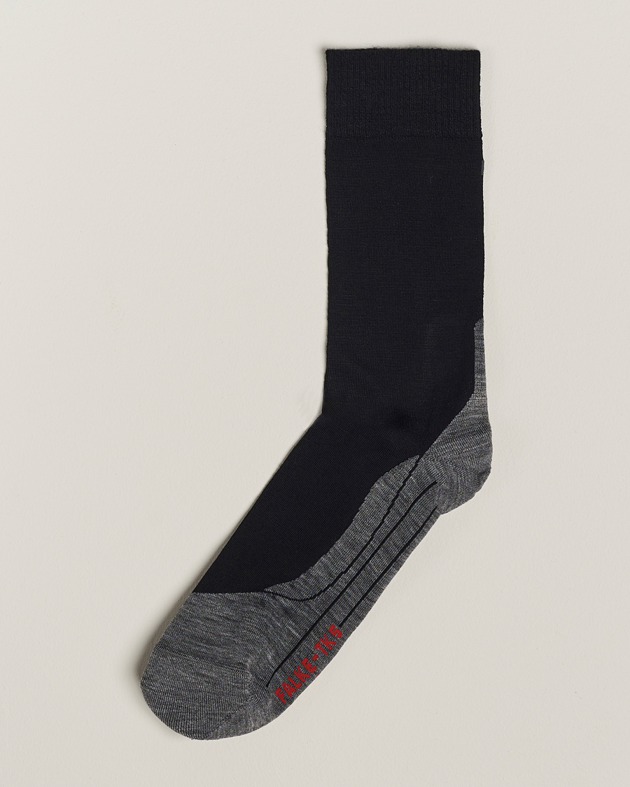 Falke TK5 Wander Trekking Socks Black Mix