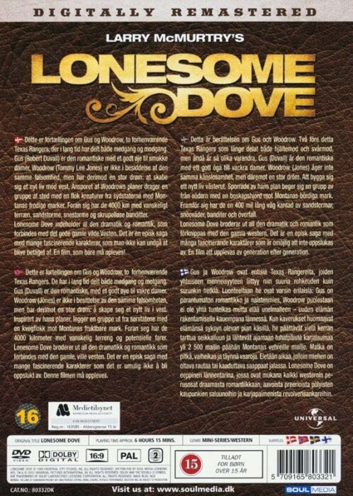 De Red Mod Nord - Lonesome Dove - DVD