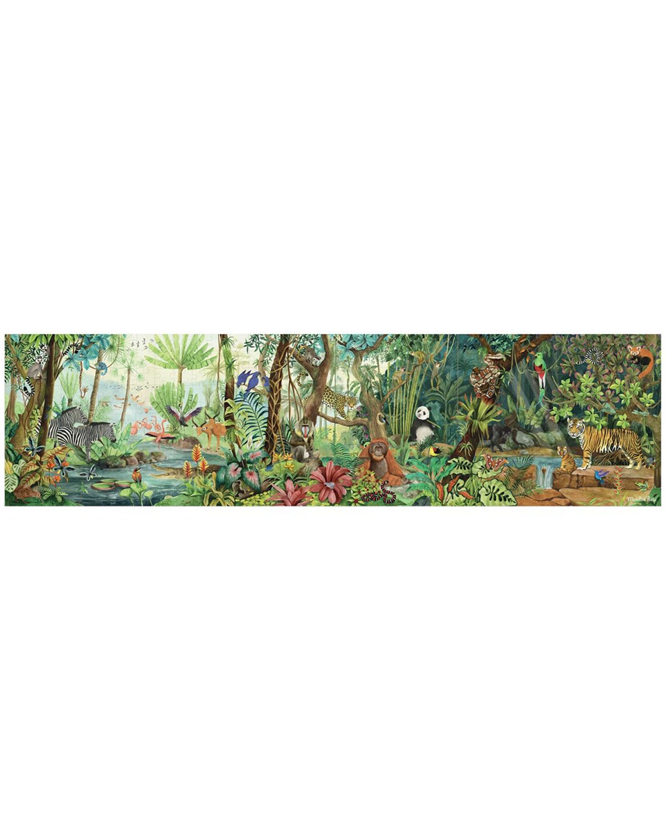 Puzzle REGENWALD 350-teilig in bunt