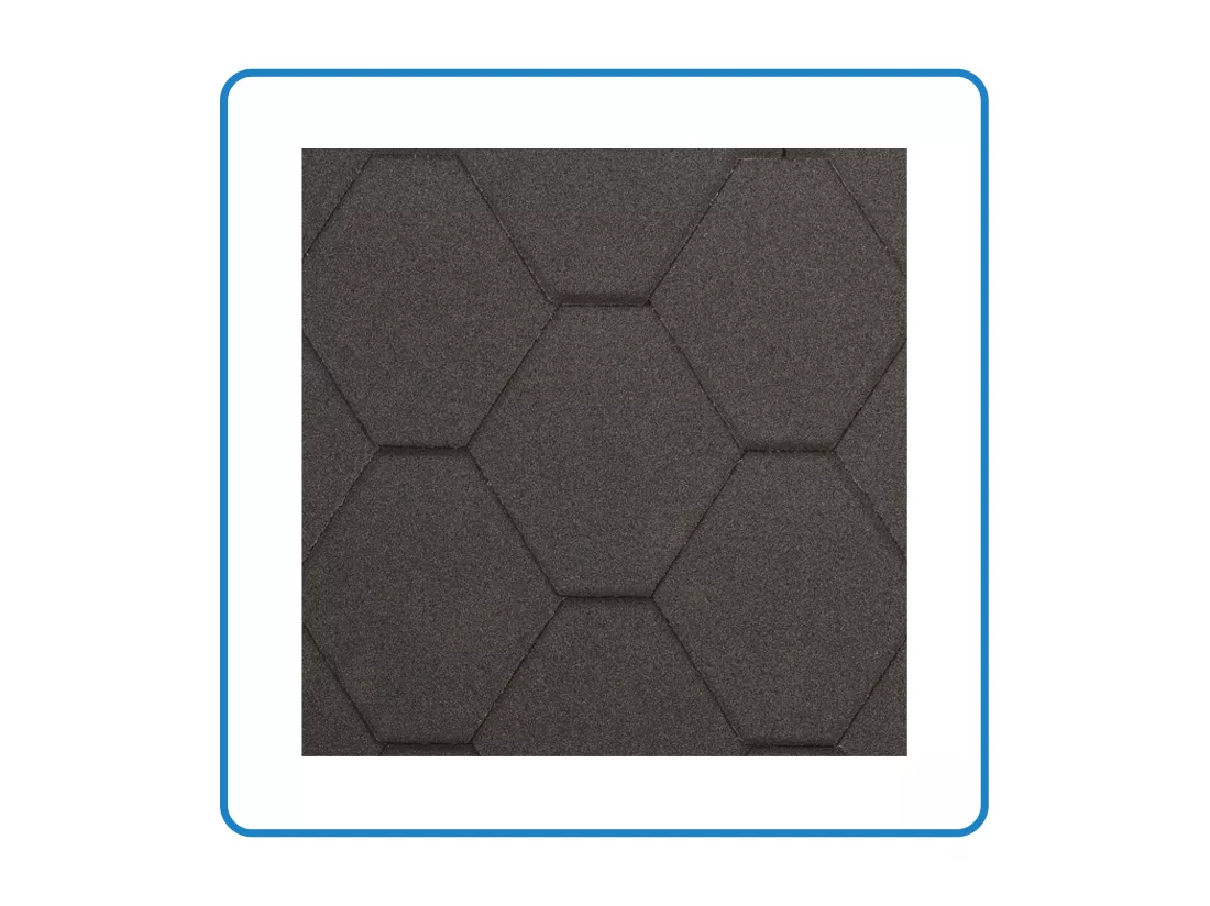 Cabane en bois avec plancher, avec bardeaux bitumineux couleur l233xP222xH233cm - TIMBELA M351FB+H351FBBLACK