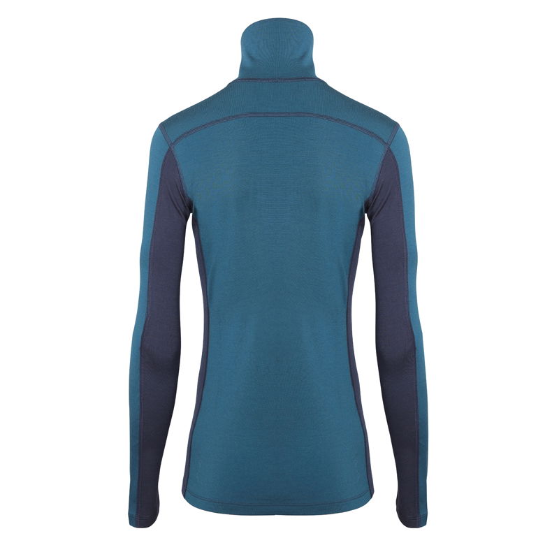 Asivik Explorer Merinould Zip Neck, dame - Spejder Sport