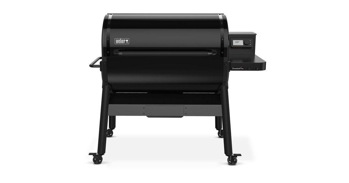 WeberSmokeFire EPX6 STEALTH Edition barbecue  (Zwart)