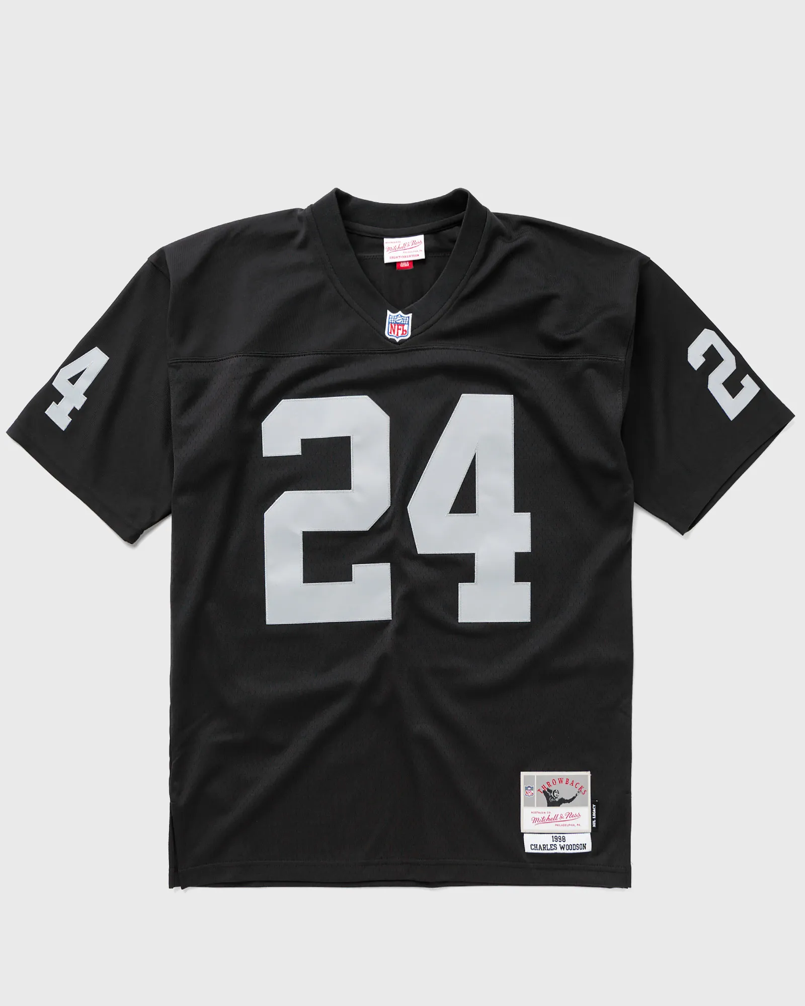Mitchell & Ness NFL LEGACY JERSEY LAS VEGAS RAIDERS 1998 CHARLES WOODSON #24