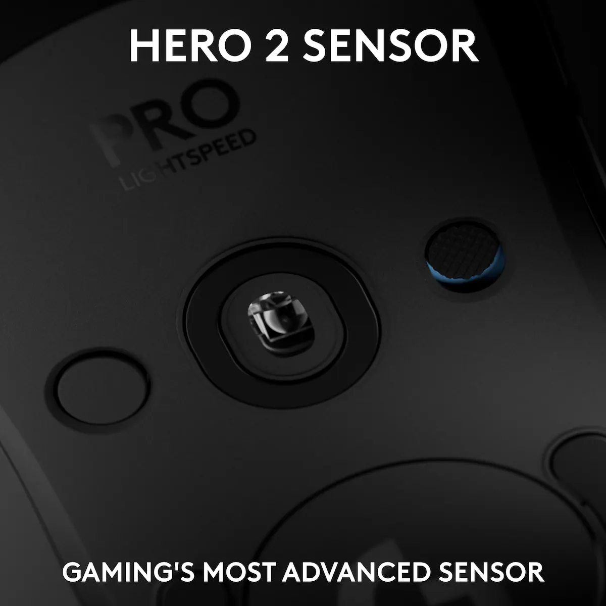 Logitech G PRO 2 LIGHTSPEED gamingmus (sort)
