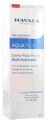 MavalaSkinSolution Aqua Plus Crème Poids Plume Multi-Hydratante 45 ml