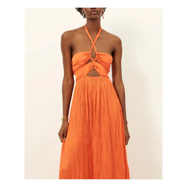 Sessùn Robe Trancoso Fibres Recyclées | Tangerine